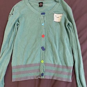 BMO adventure time cardigan